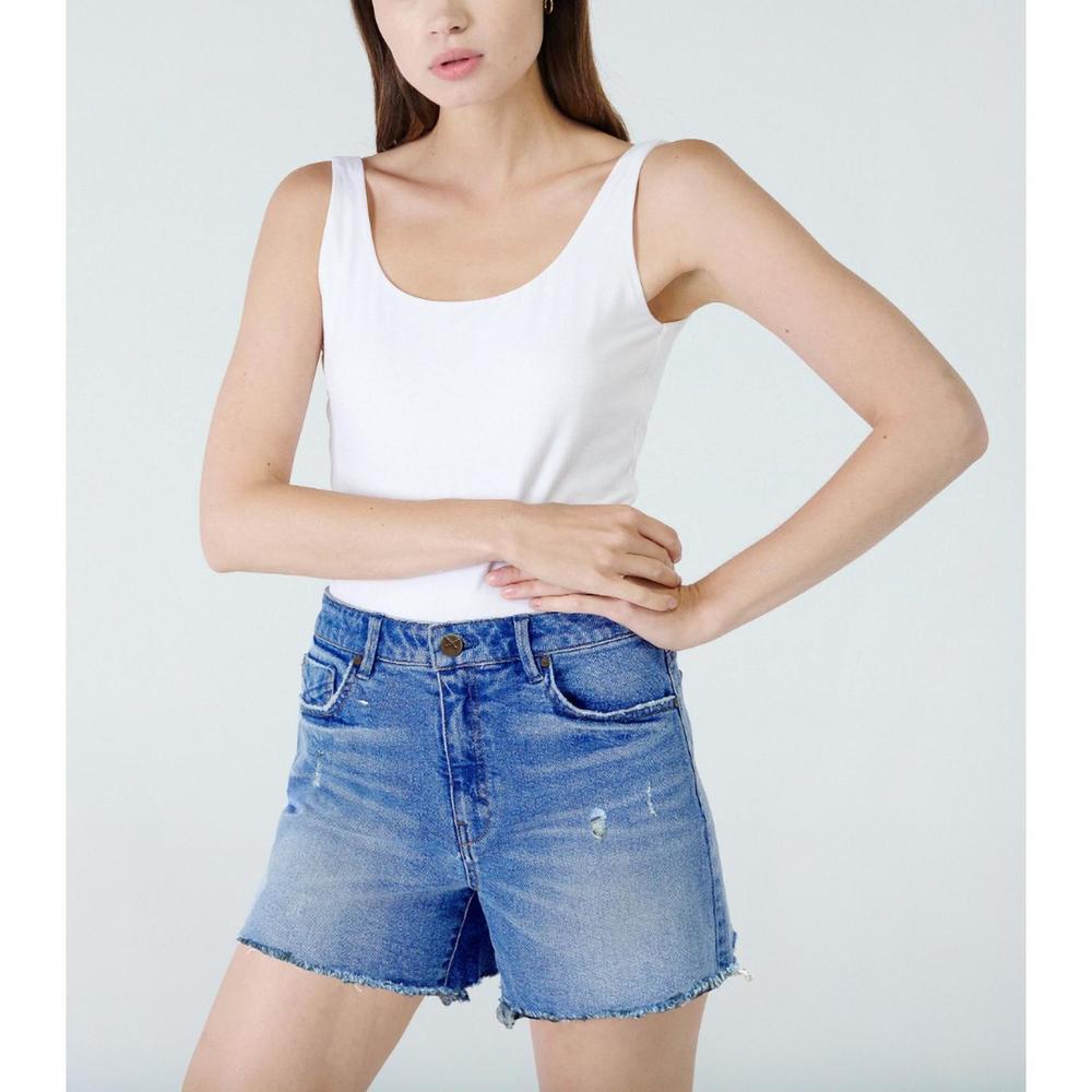 NEW UNPUBLISHED emma high rise mom short in trance